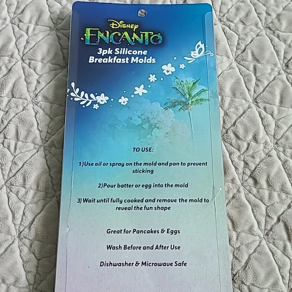 Disney Encanto silicone breakfast molds